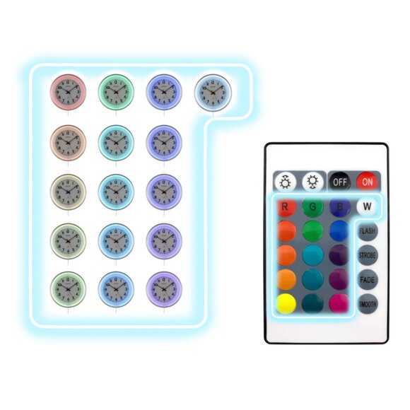 GMC PICK UP TRUCK LOGO NEON CLOCK NEW - Picture 3 of 4